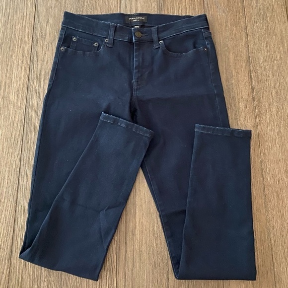 Banana Republic Skinny Straight Jeans. Stretch. Dark Indigo. Size 27 - Picture 3 of 7
